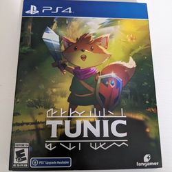 Tunic For PlayStation 4 (Mostly CIB, Read Description)