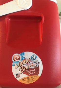 Large igloo island breeze 3 day cooler