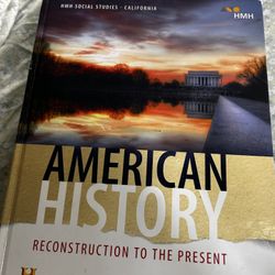American History Social Studies 
