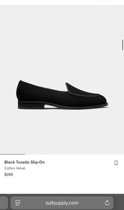 Black Tuxedo Slip-on shoes 42