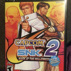 Capcom Vs Snk 2 Ps2