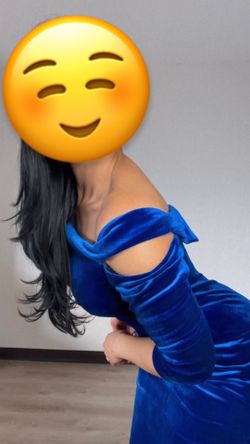 Royal Blue Elegant Dress 