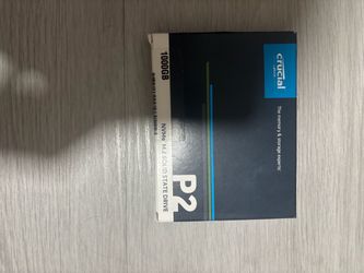 Crucial P2 1TB NVMe M.2 SSD – Brand New