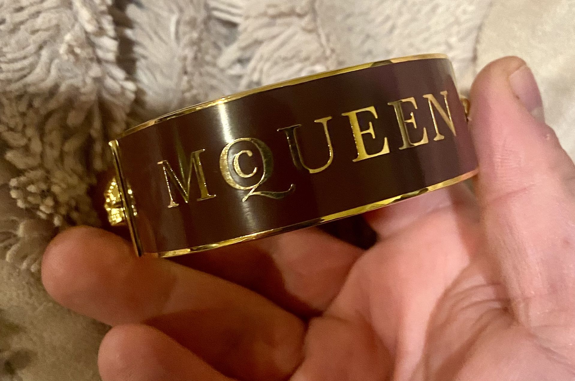 Alexander McQueen Signed Bracelet