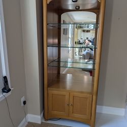 Solid Wood Broyhill Entertainment Center 