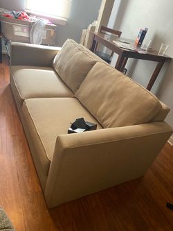 Tan couch