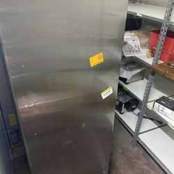 24 in. 11 cu. ft. Convertible Auto Defrost Garage Ready Upright Freezer/Refrigerator in Stainless Steel, Energy Star