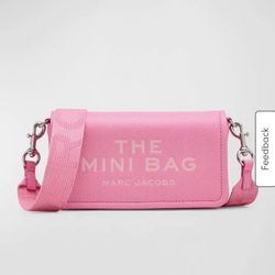Marc Jacobs Petal pink Mini Bag & Thick strap