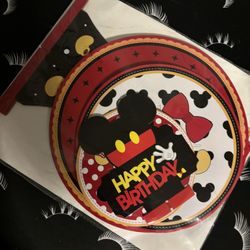 Cup Cake Stand Mickey And Minnie Theme 