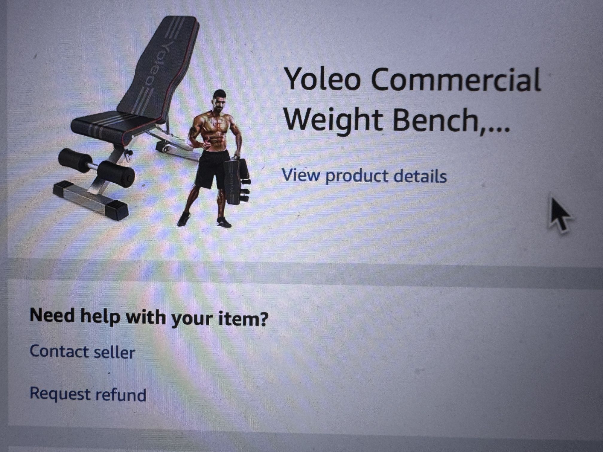 Yoleo Commercial  Weight Bench 