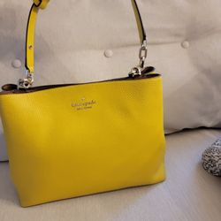 Kate Spade Yellow Hand Bag