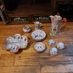 13-piece Japanese Porcelain Tea Set