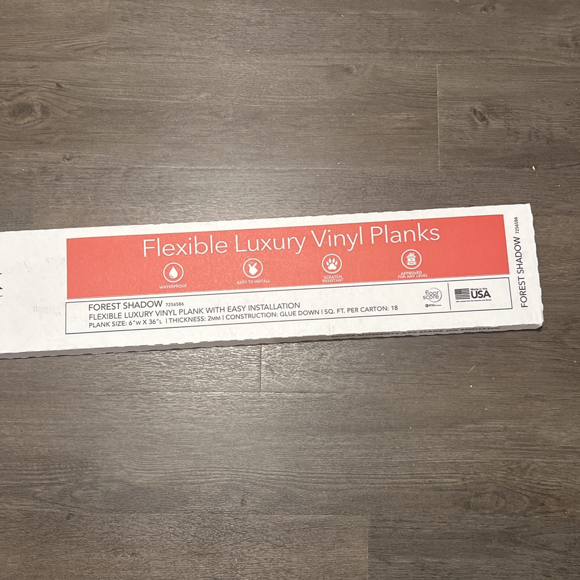 Flexible Luxury Vinyl Planks