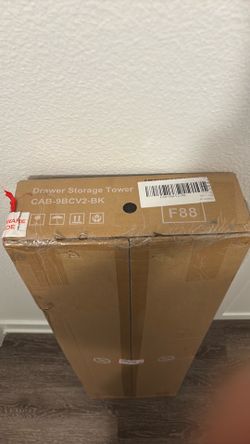 Drawer storage tower $30