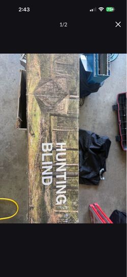Tidewe hunting blind