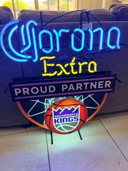 Corona Extra Sacramento Kings Neon Sign