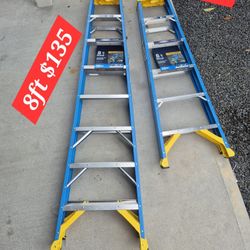 Werner ((8ft $135)) And (6 Ft $95 )Brand New Nuevo