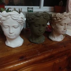 woman face planters