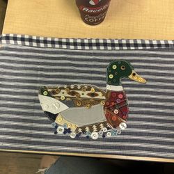 Handmade Duck Laptop Sleeve 