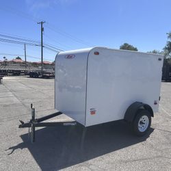 New 5x8 Enclosed trailer