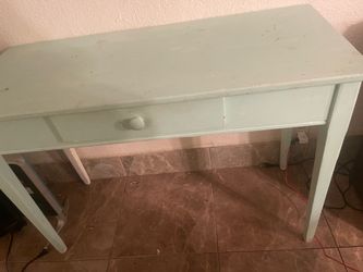 Wooden desk