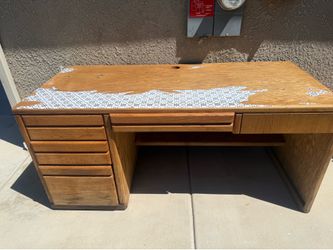 Wooden bench