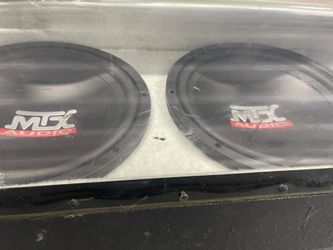 Mtx 12’s plus enclosed box