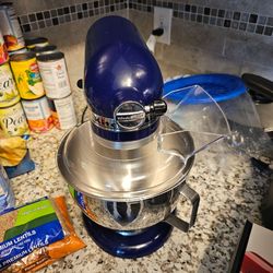 Kitchen Aid stand mixer plus attachments