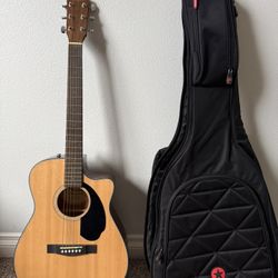 Fender CD-60SCE NAT (Classic Design Series) + Gig Bag