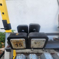 15 Pound Dumbbells 