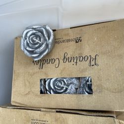Floating Flower Candles 
