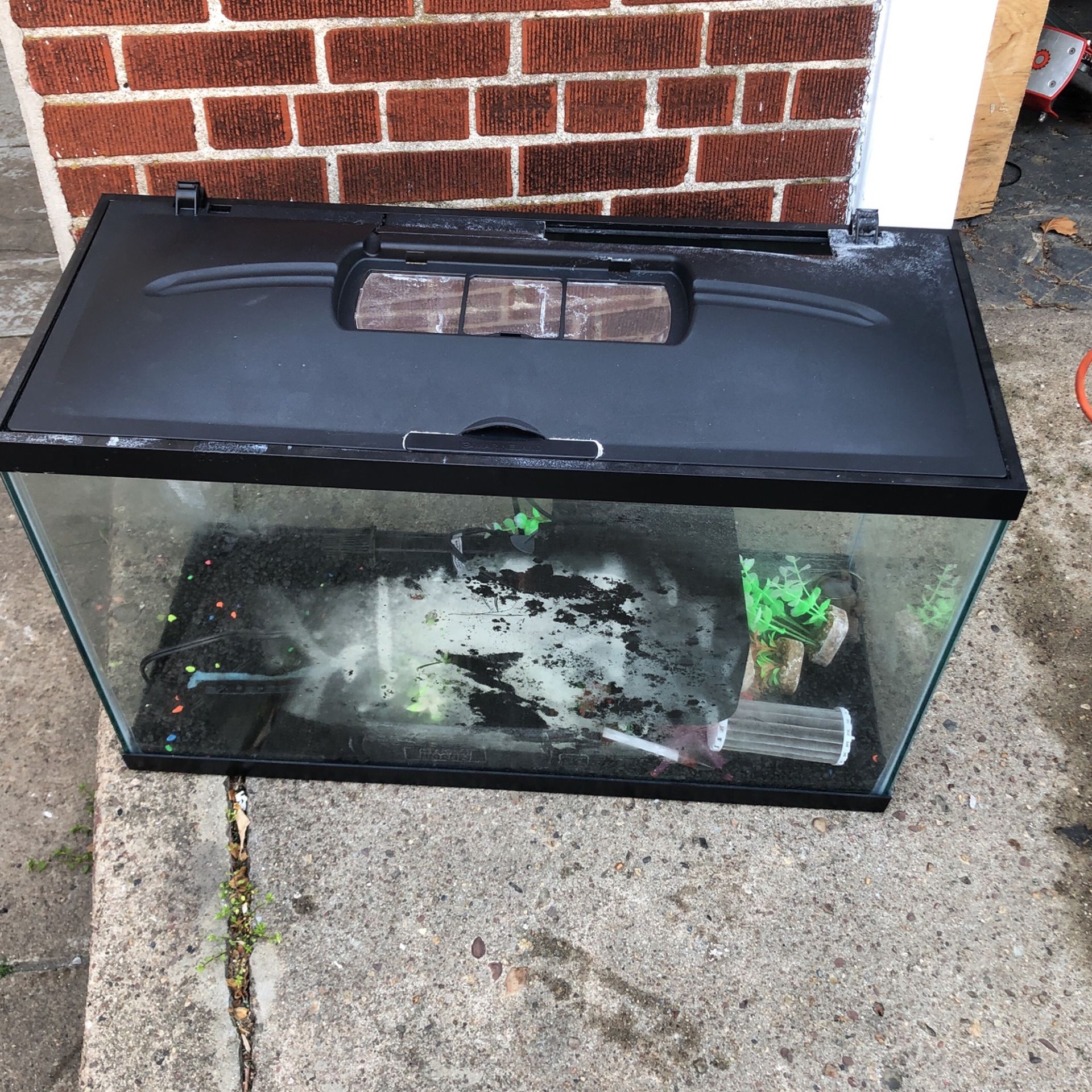 Fish Tank Glass 30 Inches W 19 Inches Long 1 Feet Deep