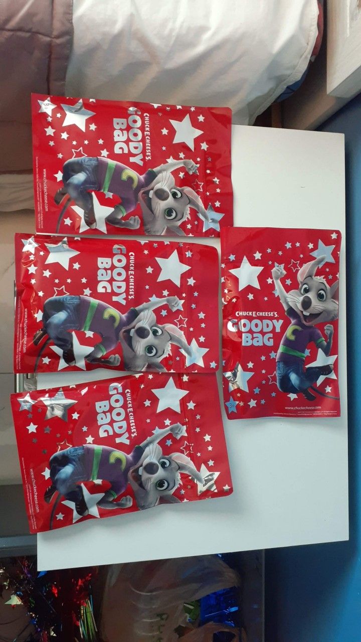 Party Decoration Chuck-E-Cheese Goodie Bag New