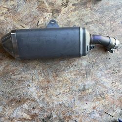 Suzuki GSXR750 exhaust