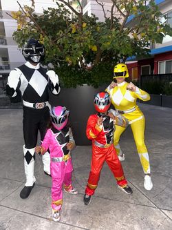Power Ranger Family Costumes