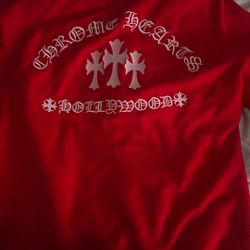 Chrome hearts Hollywood Red Zip-up 