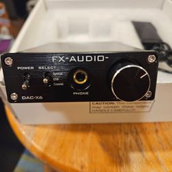 FX-Audio DAC X6 Headphone Amp DA/AD Converter