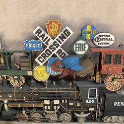 Vintage Train Art