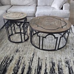 Yard Sale! $380 Coffee Table Set