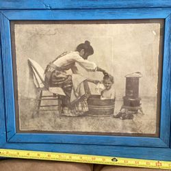 Old Mother And Child Picture 