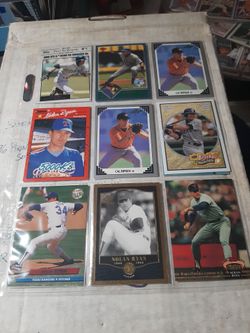 18 Hall Famers Baseball cards