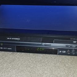 Working Combo DVD Vcr Player VHS Home Video Tape Player 