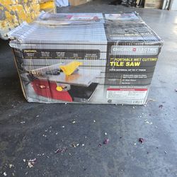Chicago Electric  Wet Tile Saw