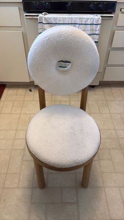 Chair Donut bouclè set of 6 chairs
