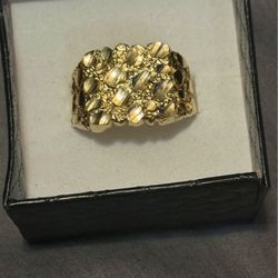 Golden Nugget Ring 