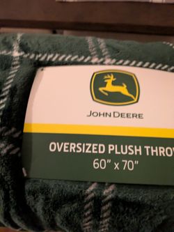 John Deere throw blanket