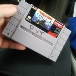 Super Nintendo U.n. Squadron Authentic Works perfectly 