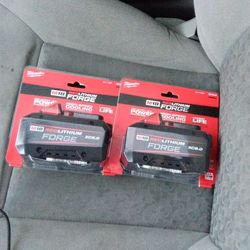 Milwaukee M18 Red Lithium Forged Batteries
