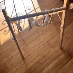 Wood baby play Gym 
