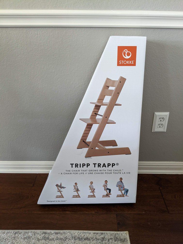 Brand New Stokke Tripp Trapp High Chair in White 